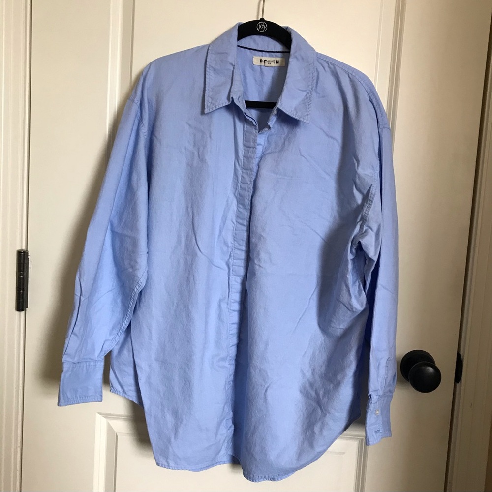 Boden Oversized Boyfriend Shirt